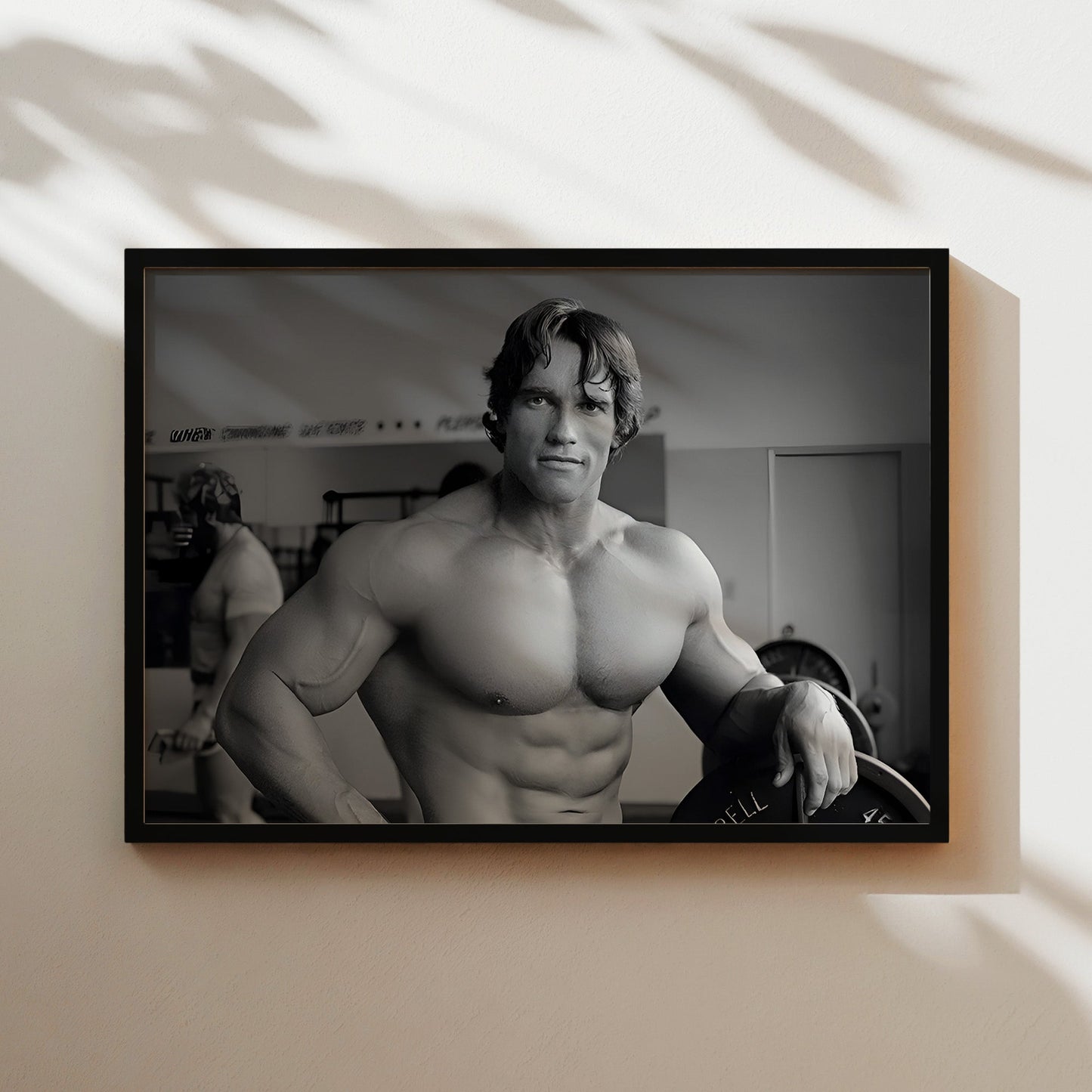 Arnold Schwarzenegger Bodybuilding Gym Wall Art - Vintage Fitness Motivation Poster - Legendary Mr. Olympia Workout Room Decor