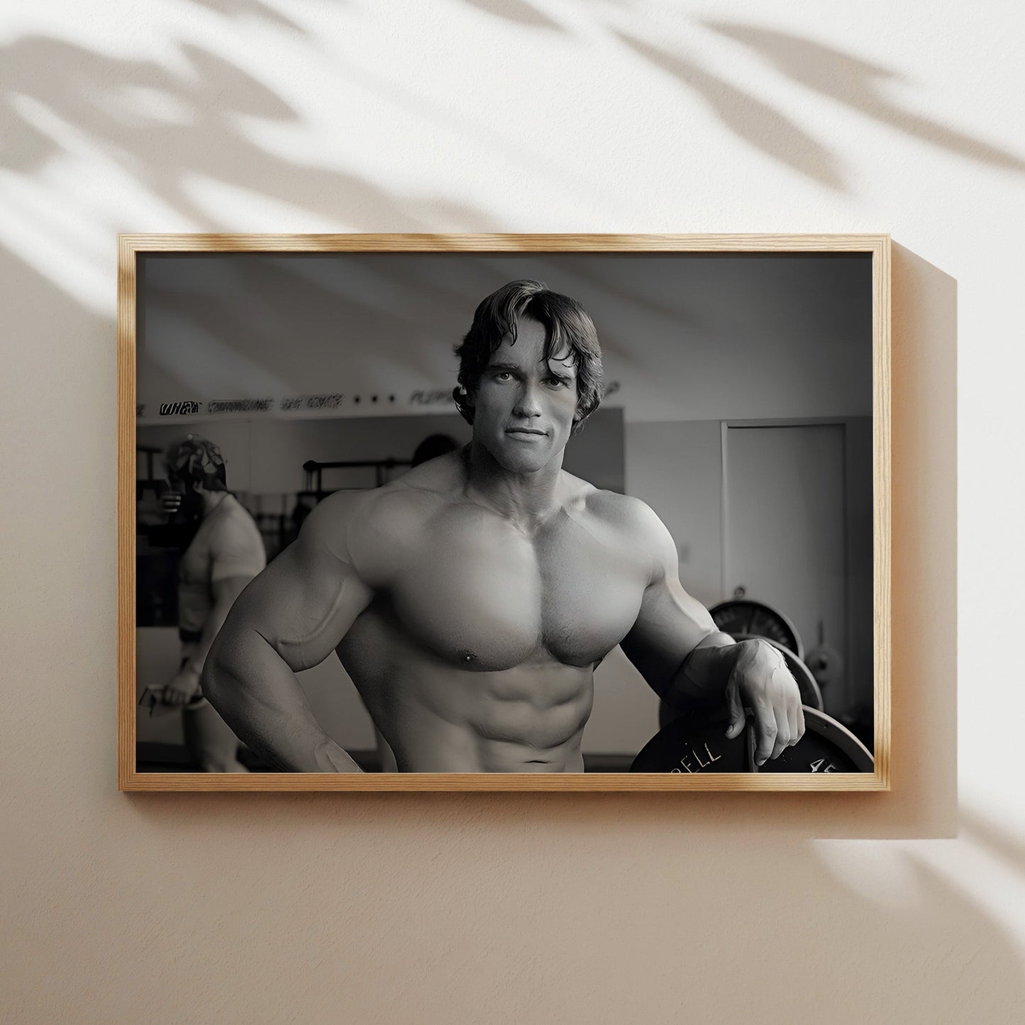 Arnold Schwarzenegger Bodybuilding Gym Wall Art - Vintage Fitness Motivation Poster - Legendary Mr. Olympia Workout Room Decor