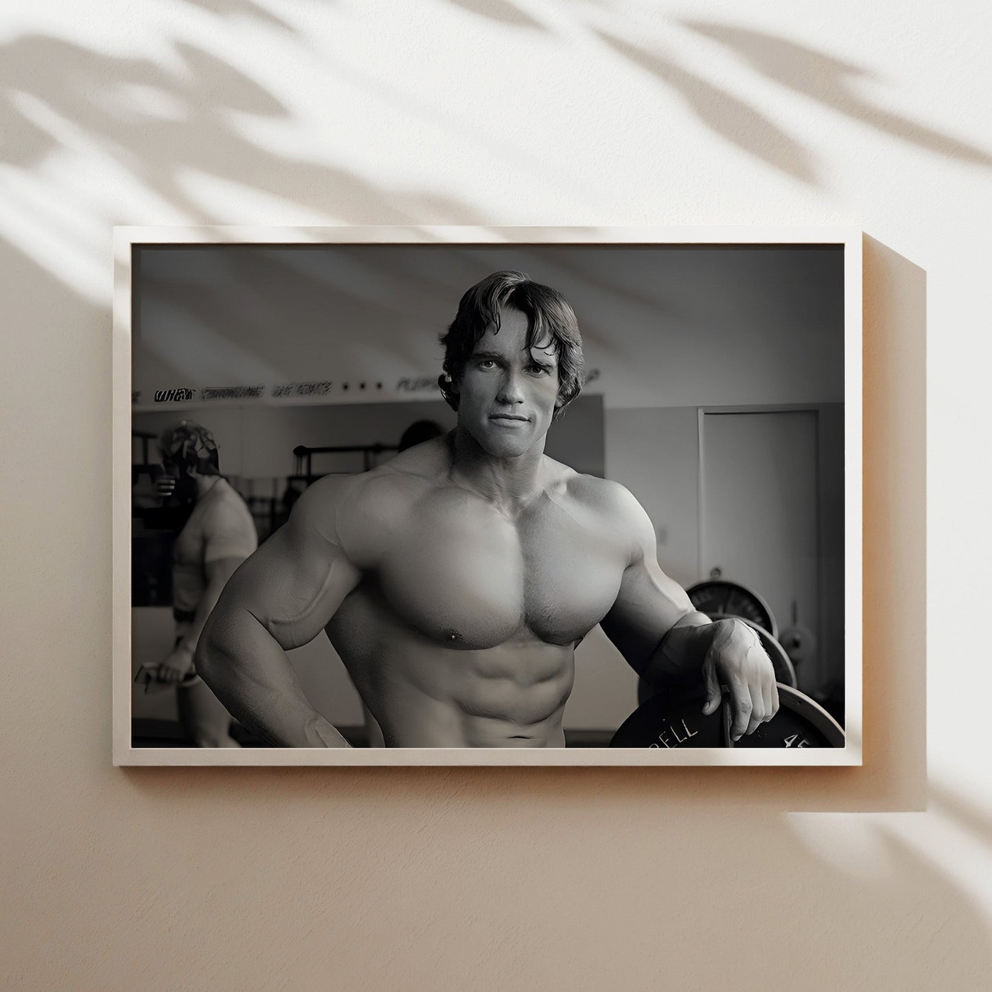 Arnold Schwarzenegger Bodybuilding Gym Wall Art - Vintage Fitness Motivation Poster - Legendary Mr. Olympia Workout Room Decor