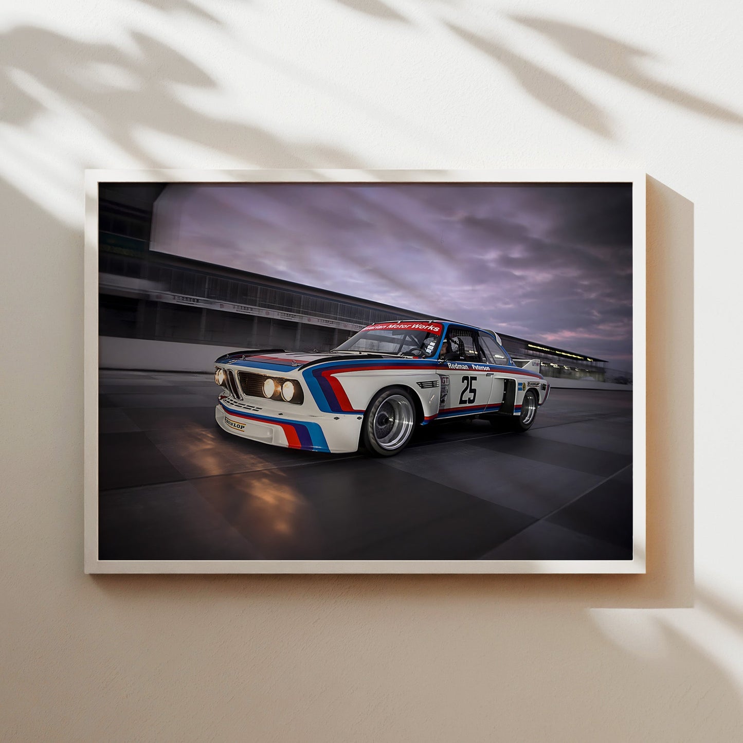 BMW 3.0 CSL Cutaway Poster – Technical Racing Car Engineering Wall Art Print, Vintage Auto Enthusiast Canvas, Motorsport Innovation Decor