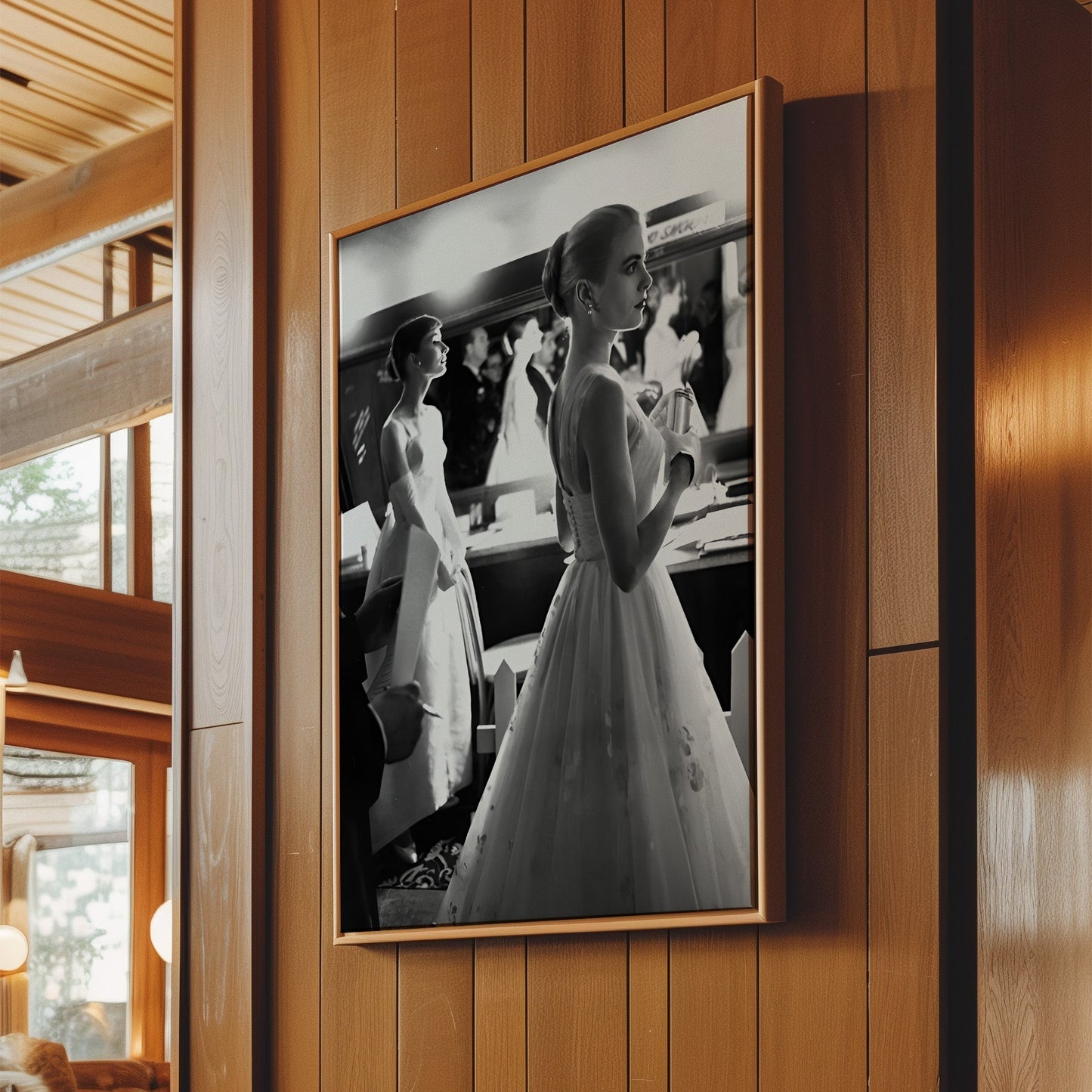 Audrey Hepburn & Grace Kelly Backstage