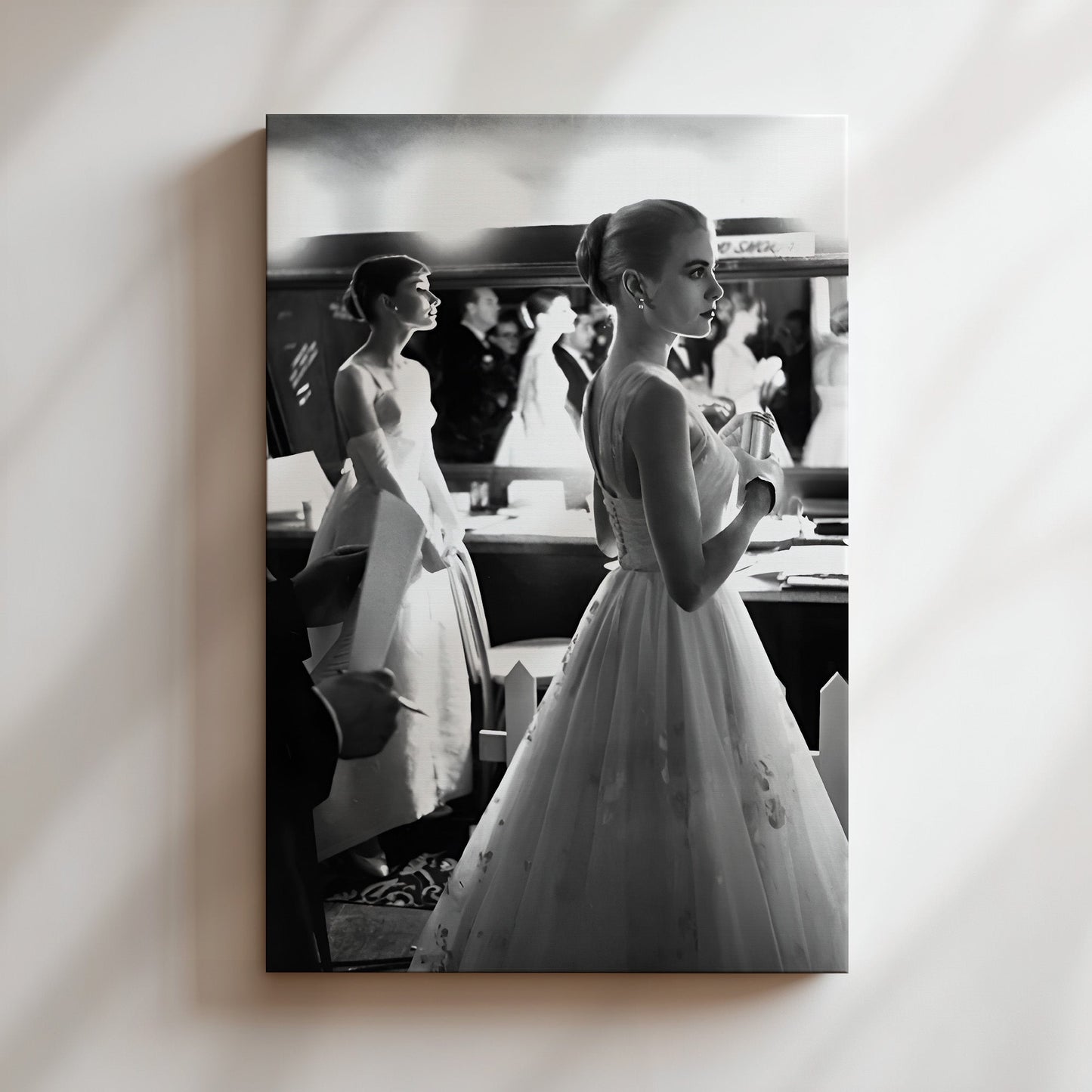 Audrey Hepburn & Grace Kelly Backstage