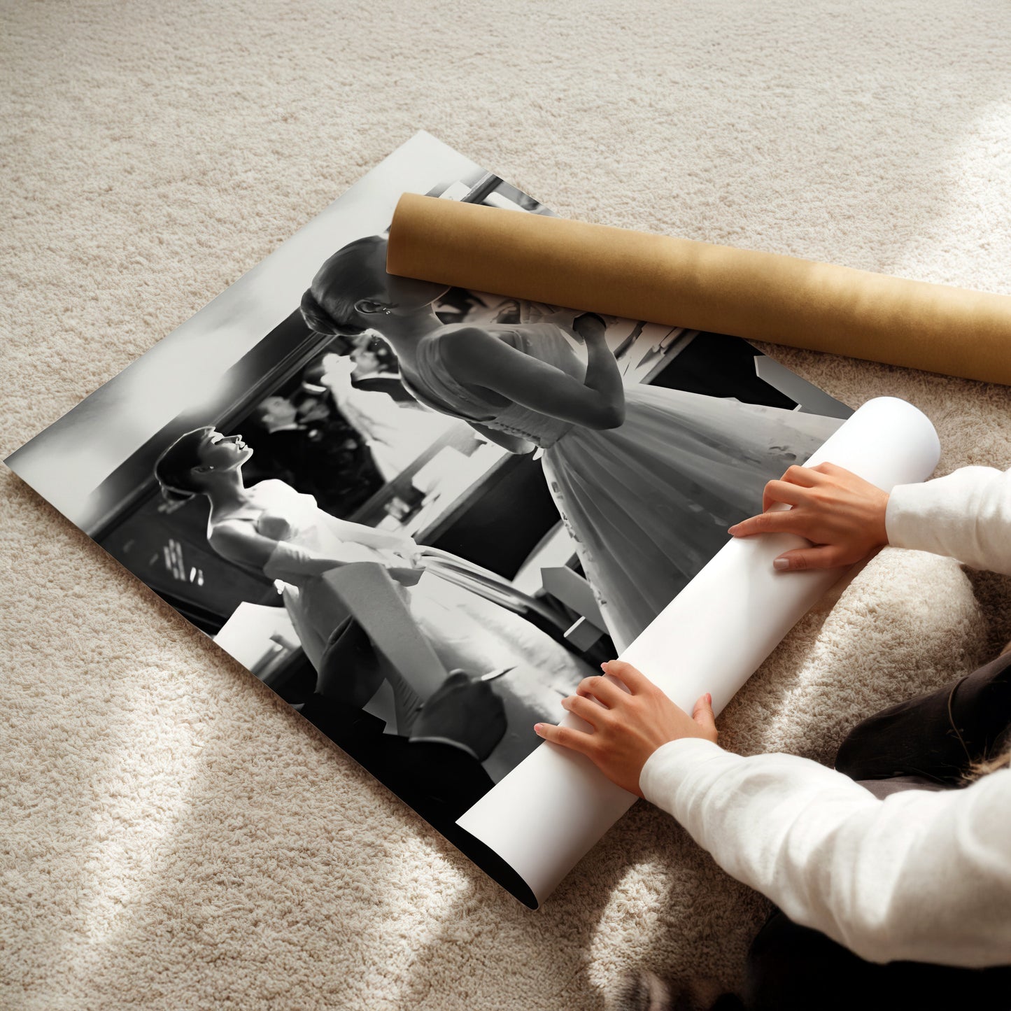 Audrey Hepburn & Grace Kelly Backstage