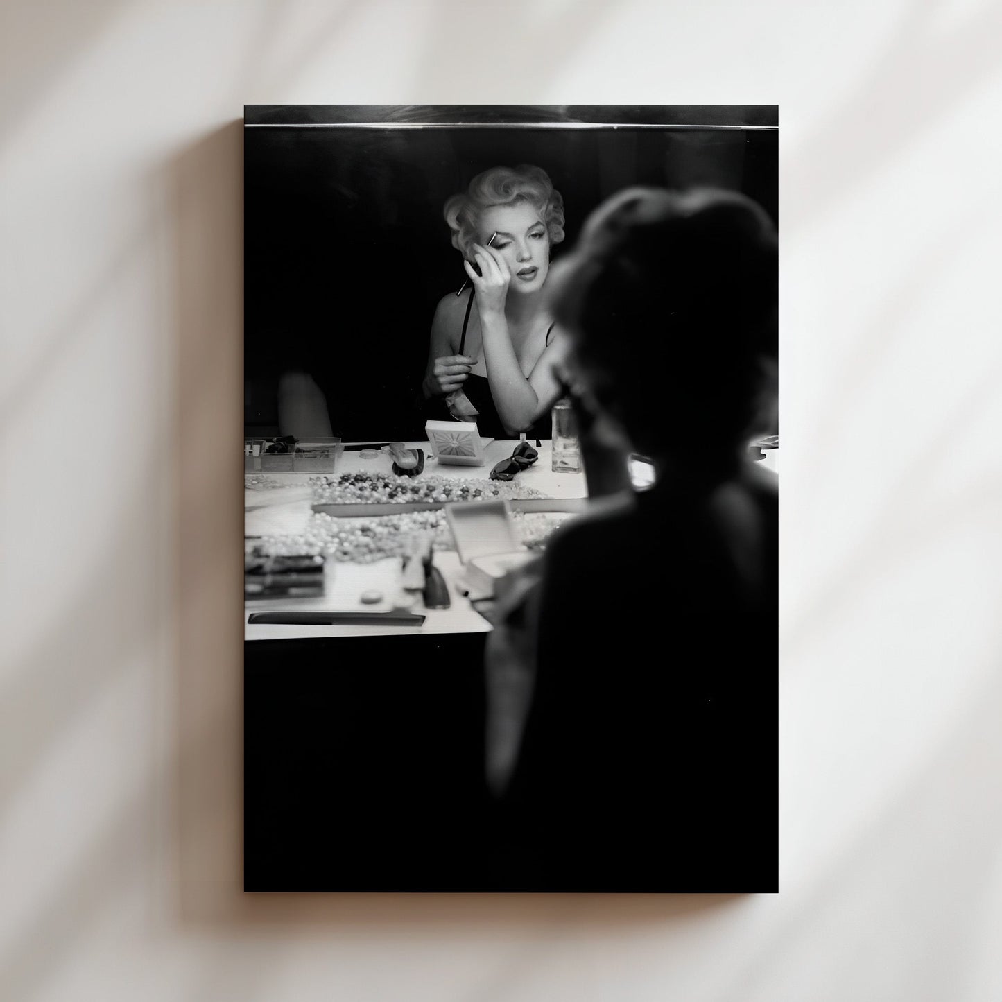 Marilyn Monroe at Madison Square Garden Canvas Print, Vintage Hollywood Icon Wall Art, Classic Celebrity Poster for Glamorous Home Decor
