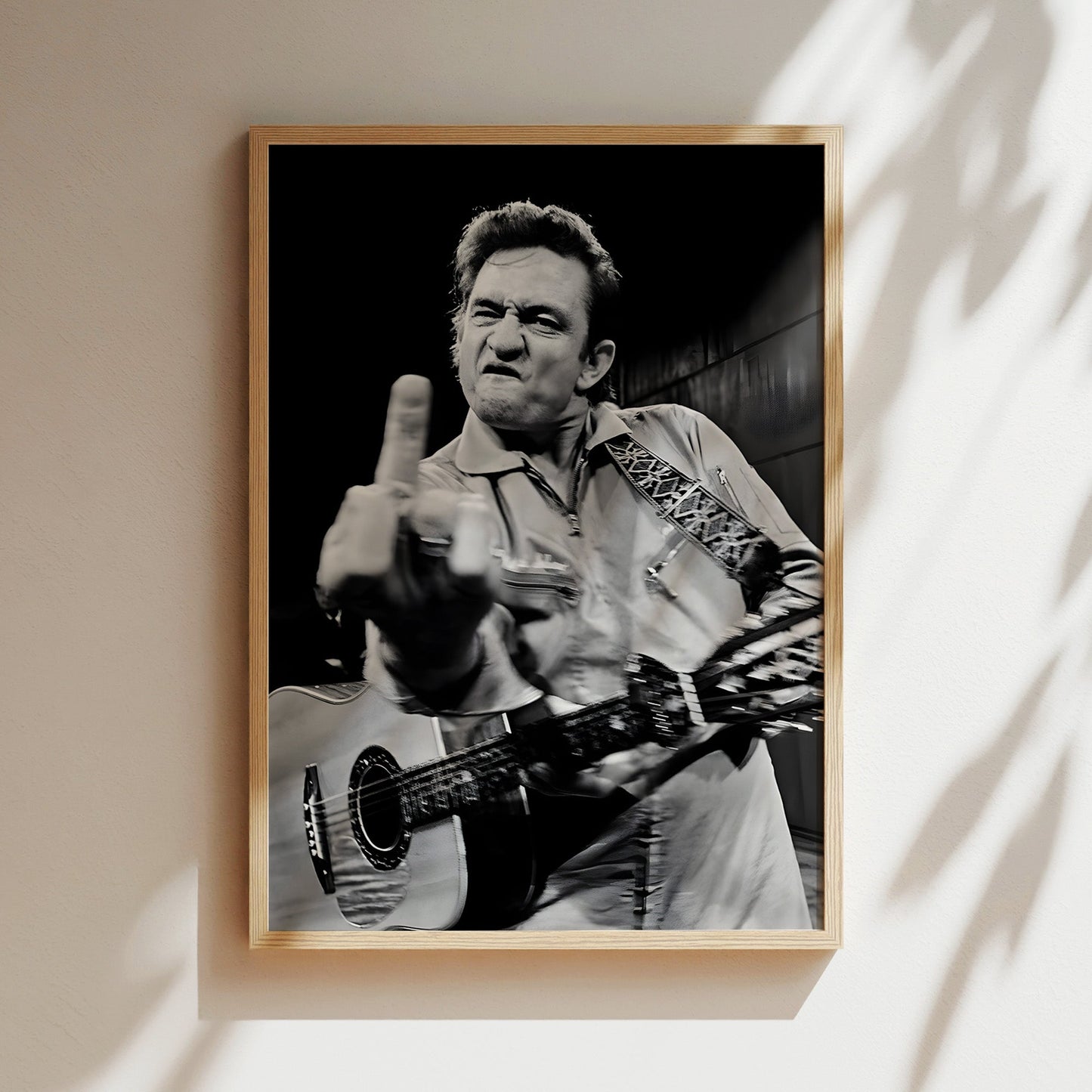 Johnny Cash Middle Finger