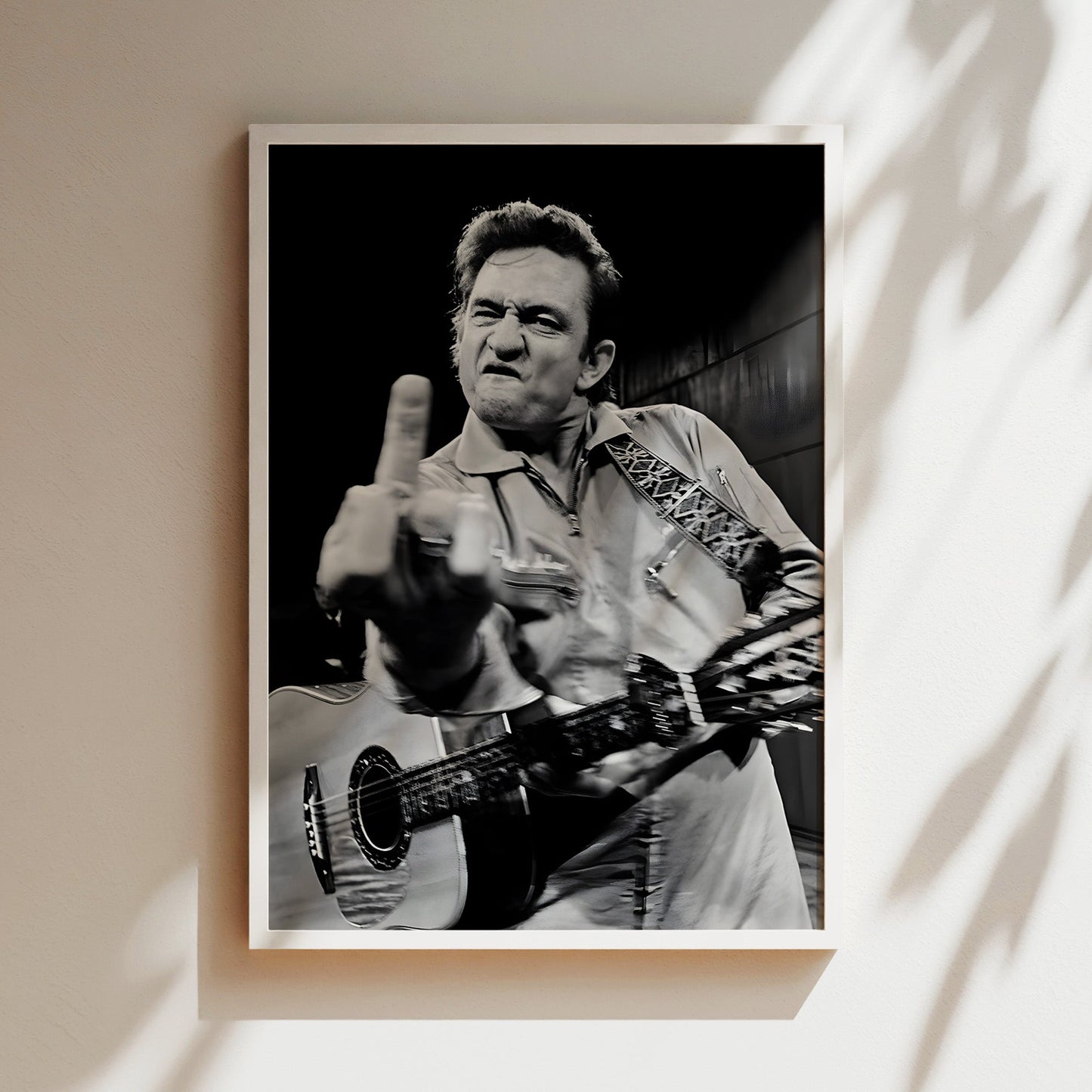 Johnny Cash Middle Finger