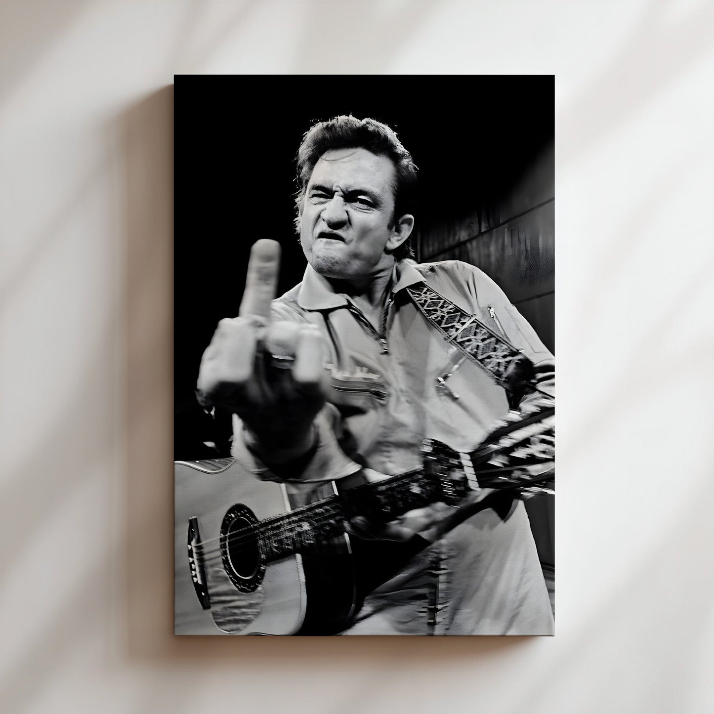 Johnny Cash Middle Finger